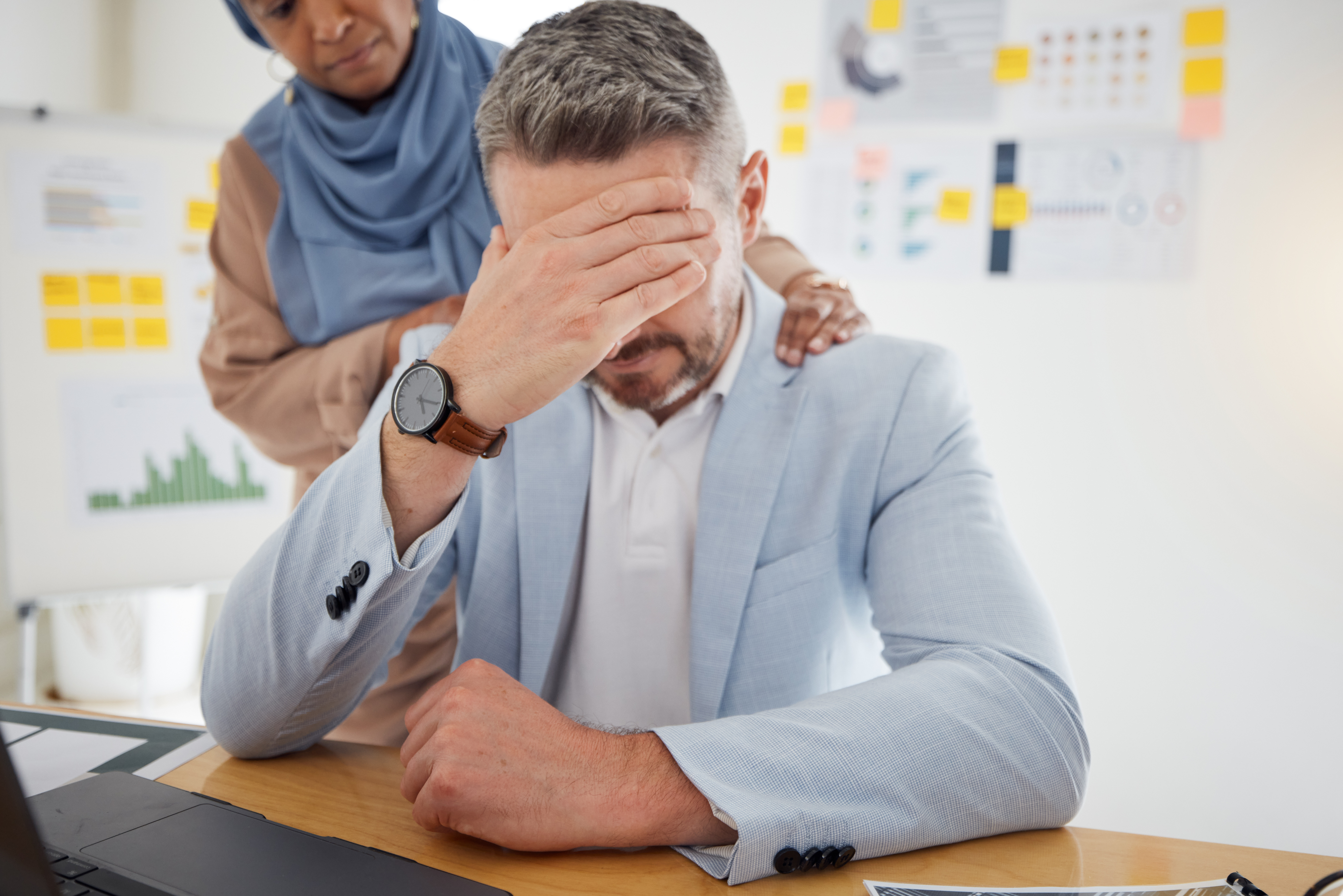 Depression Stress And A Business Man With Empathy 2023 11 27 05 07 45 Utc